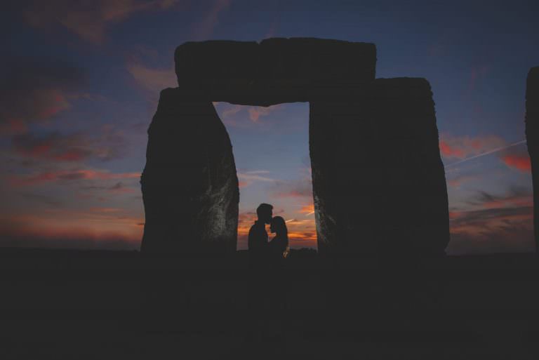 Stonehenge engagement shoot