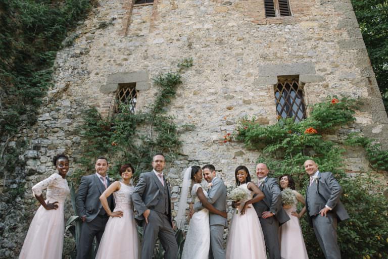 Kevin & Ana Tuscany wedding Castello Di Montalto