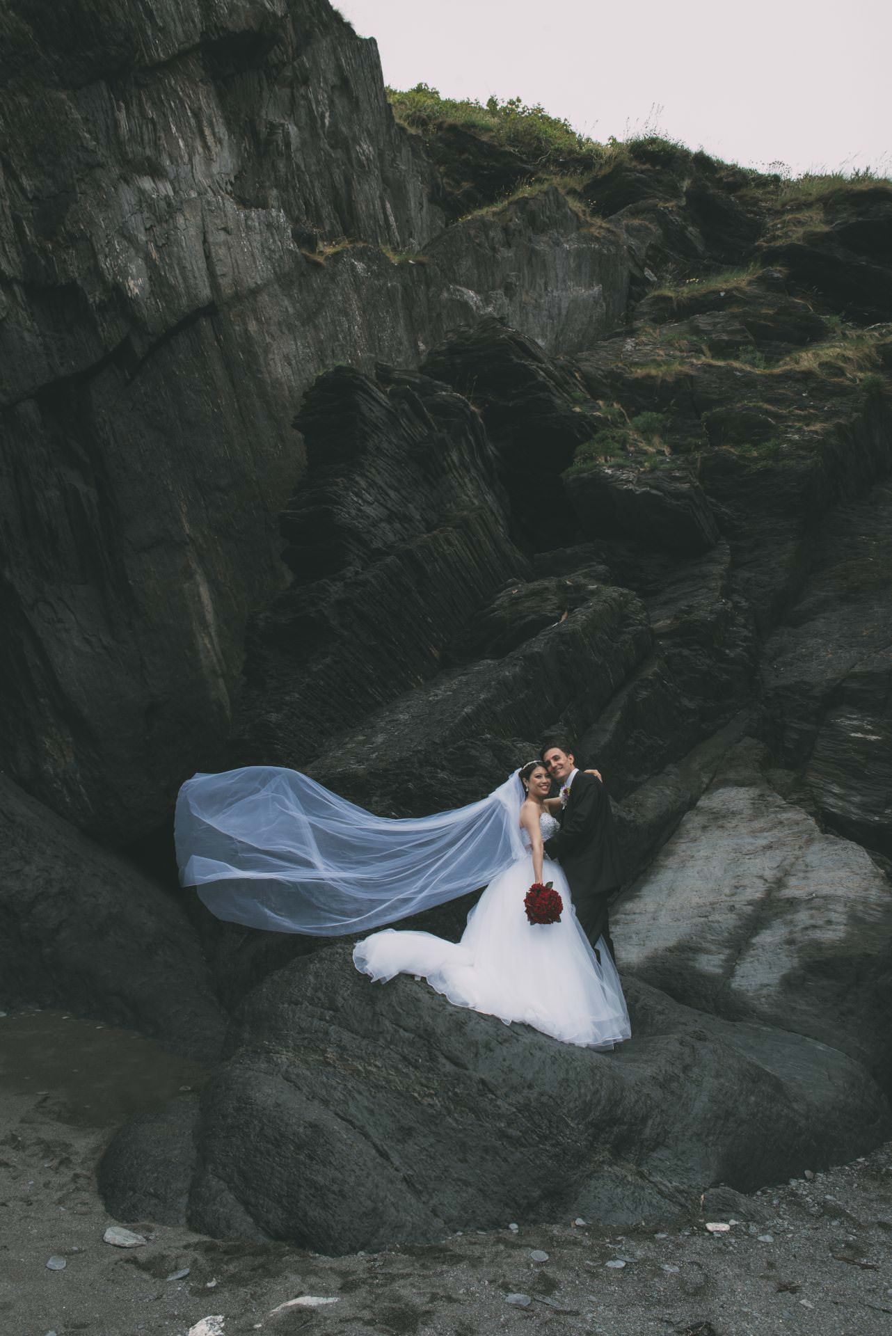 tunnels beaches wedding photography